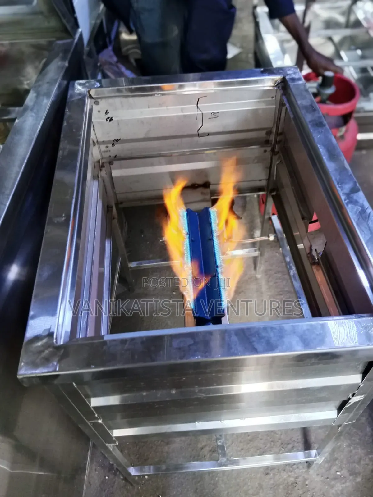 Commercial Fryer, Gas Powered Deep Frying