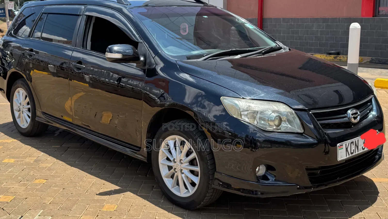 Toyota Corolla Fielder 2010 Black