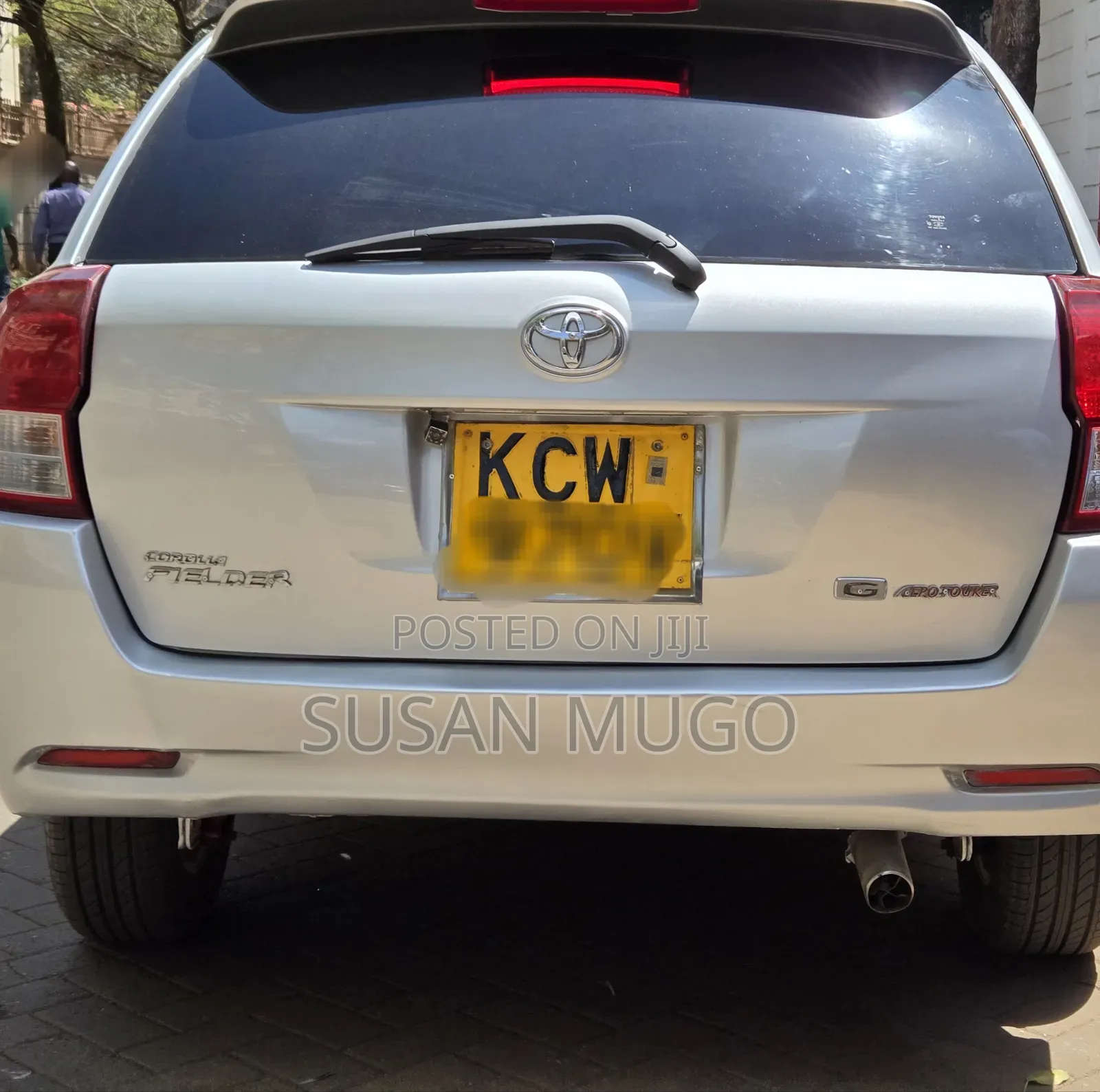 Toyota Corolla Fielder 2013 Gray