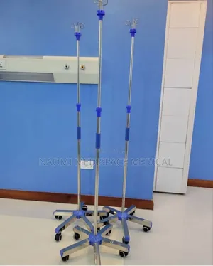 Strong and Adjustable Height Drip Stand/IV Pole