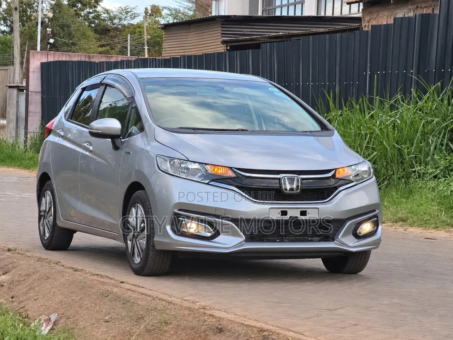 Honda Fit 2019 Silver