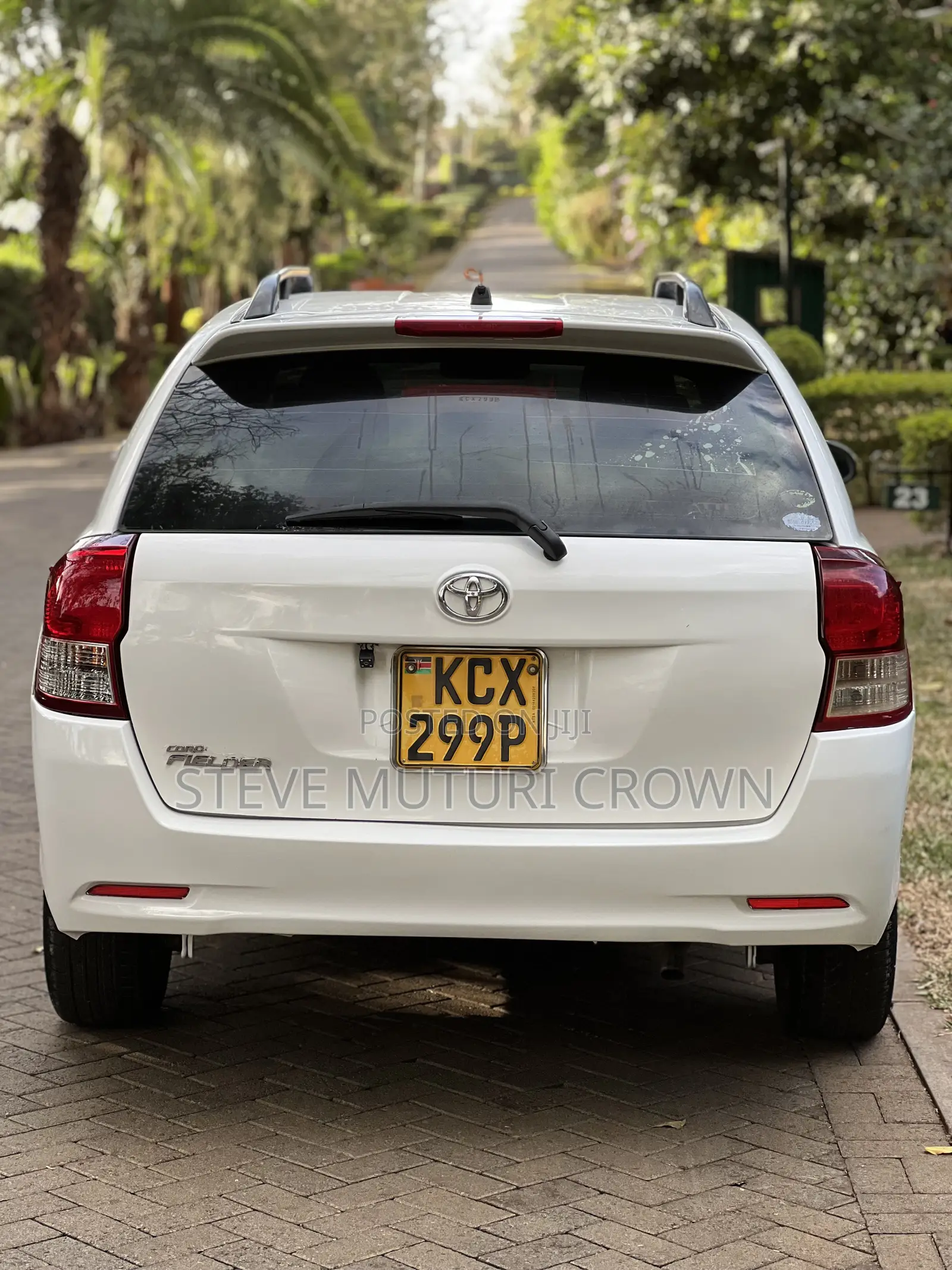 Toyota Corolla Fielder 2014 White