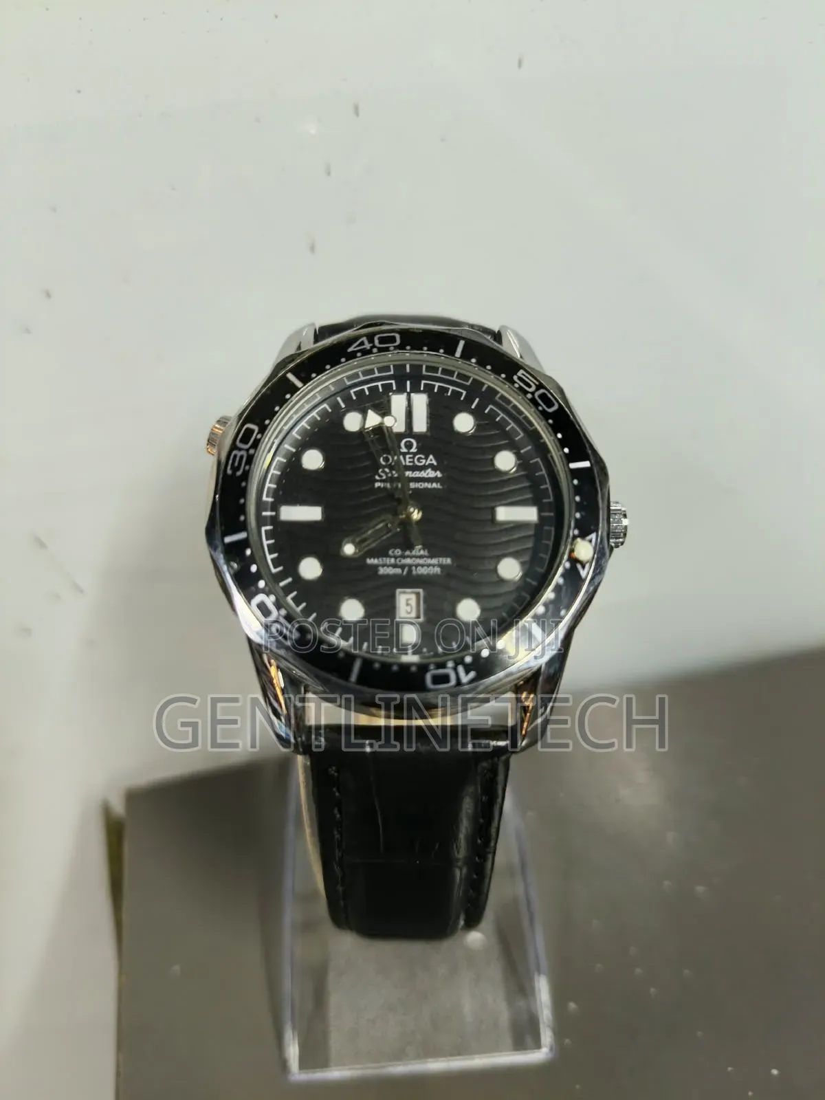 Omega Seamaster Black Luxury Watch