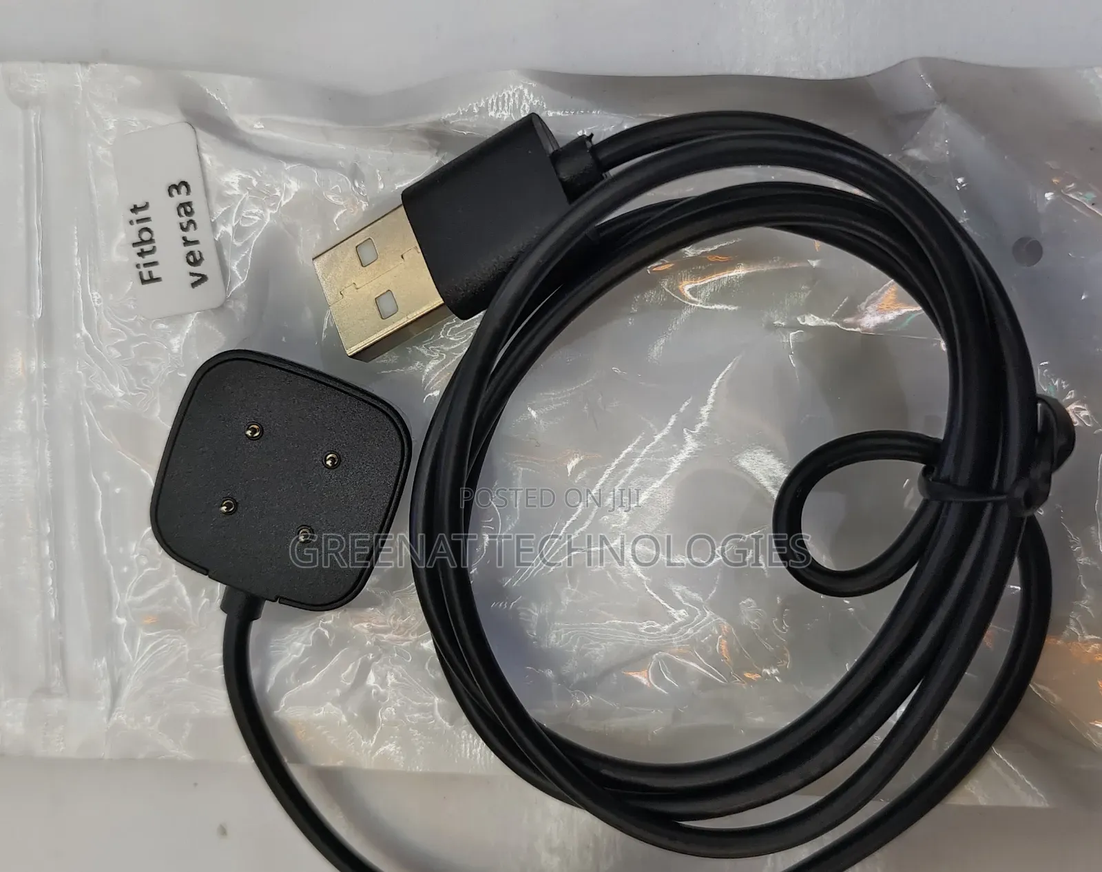 Fitbit Versa 3 Charger Cable 4 Pin Magnetic for Fitbit Versa 3 / Sense