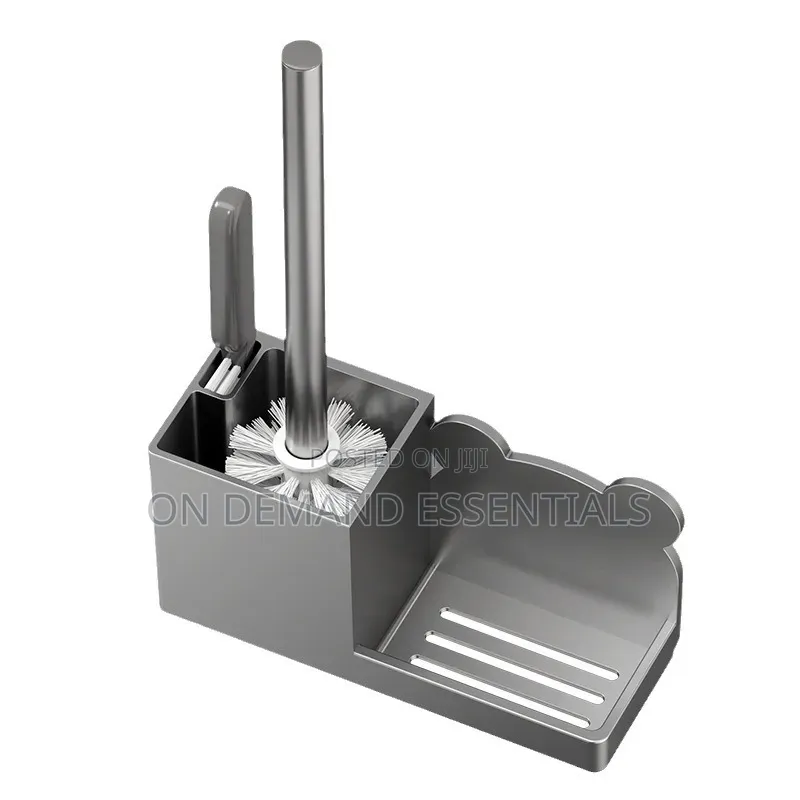 3-in-1 Wall-Mounted Toilet Cleaning Set