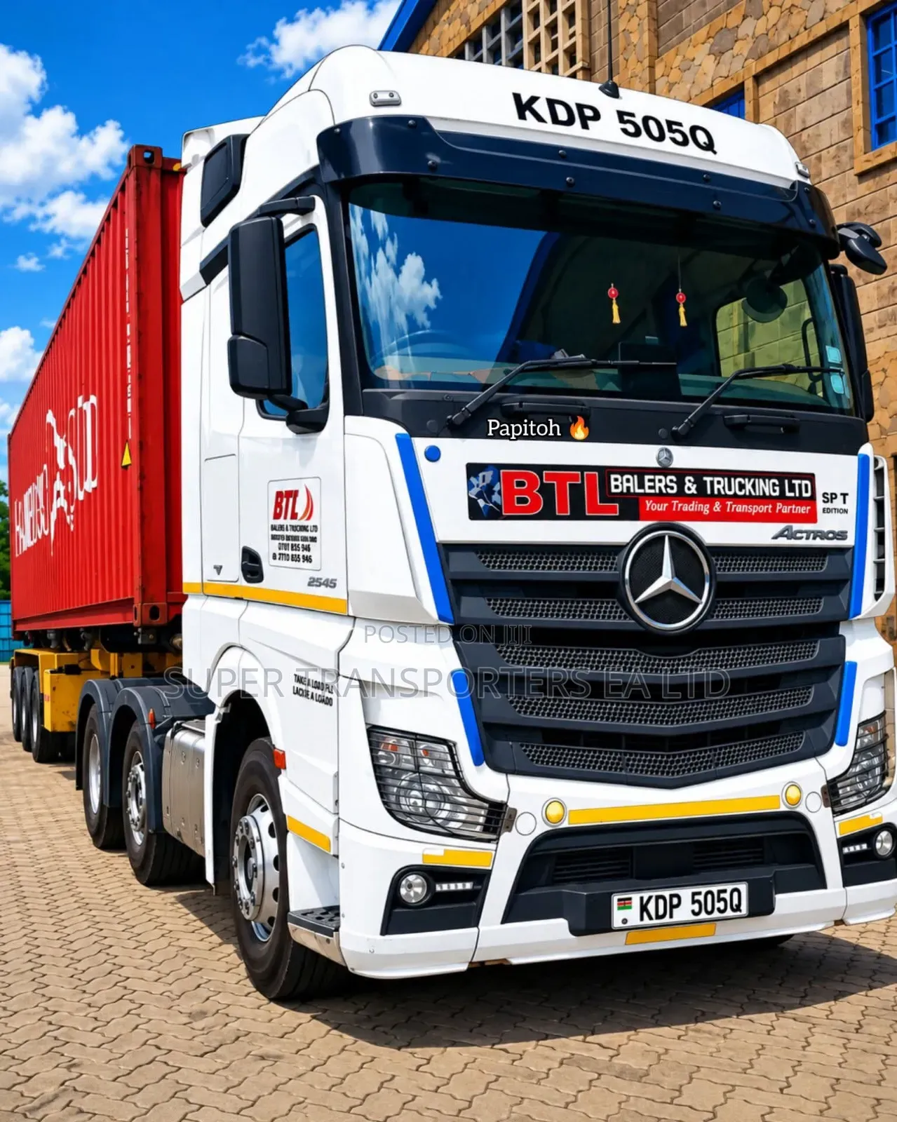 East African Community Freight Clearing and Fowarding .Deliveries.