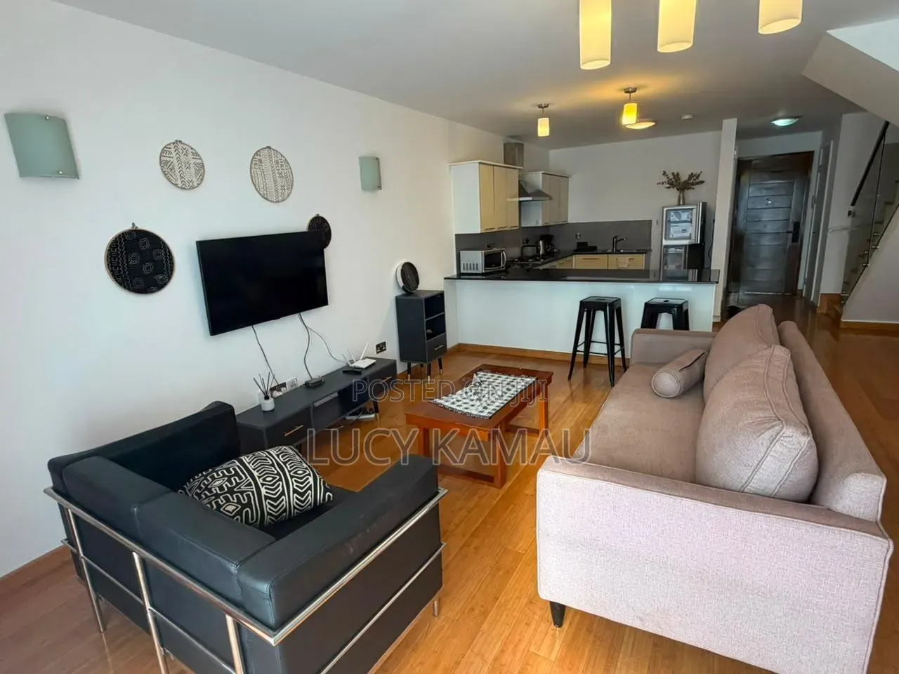 Furnished 2bdrm Apartment in Garden City, Roysambu for rent