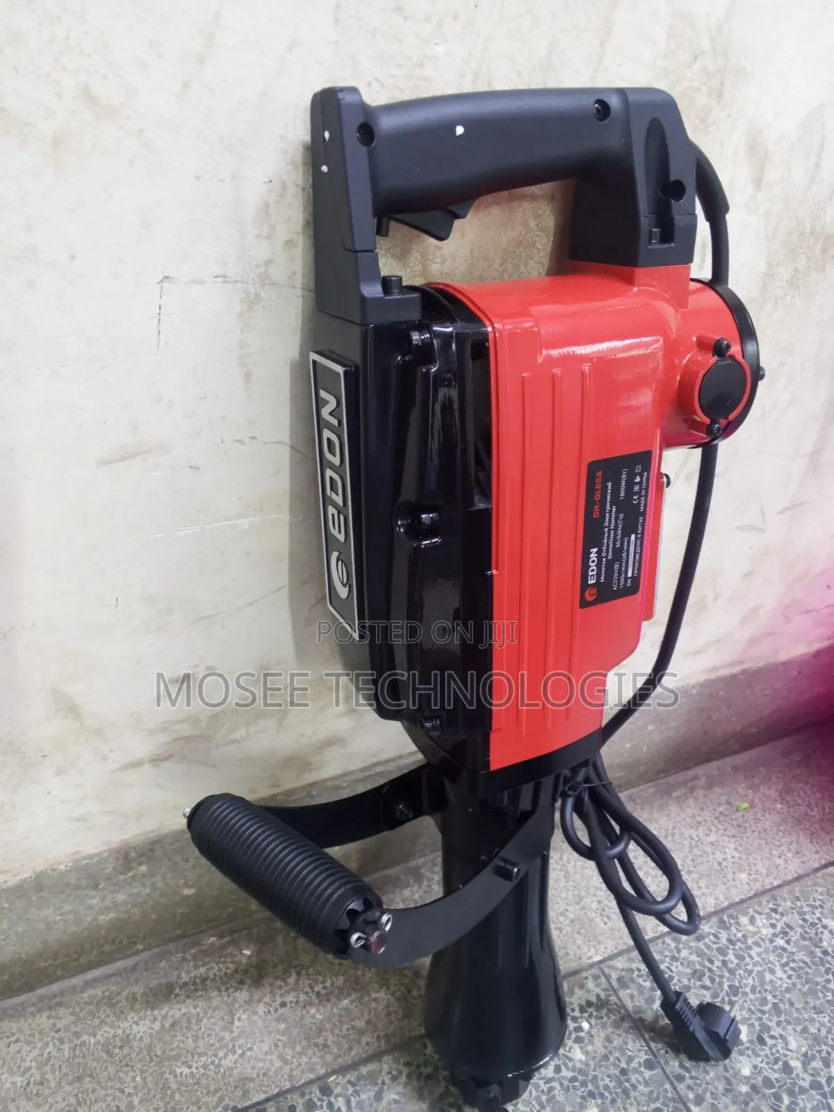 1800w EDON DH-G165A Heavy-Duty Demolition Hammer