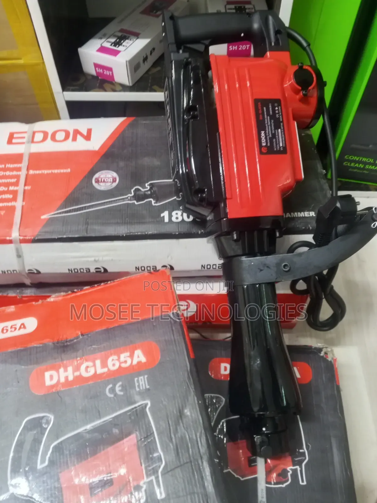 EDON 1800W Construction Demolition Hammer