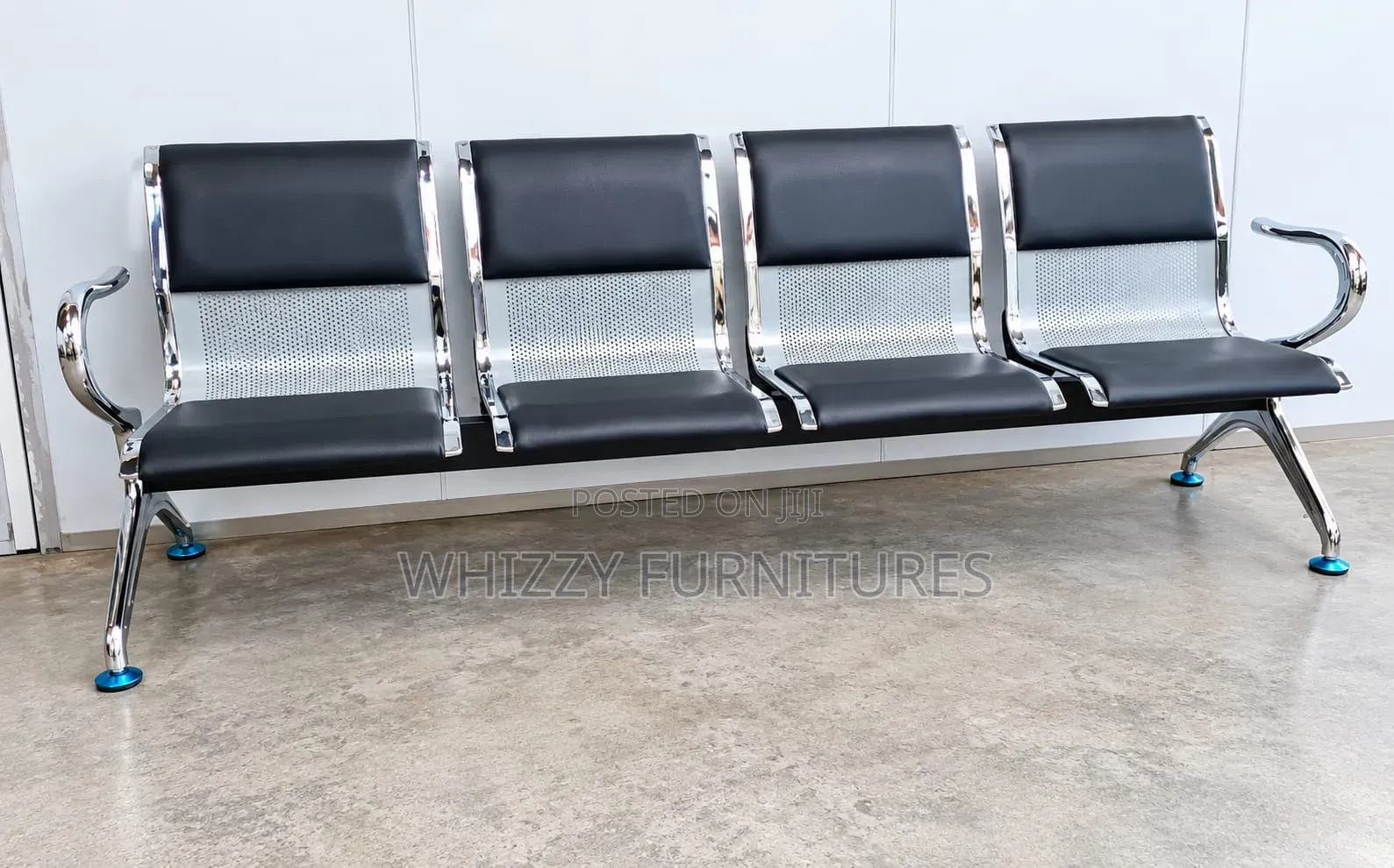 Waiting Chair -Metal Airport and Hospital Waiting Bench