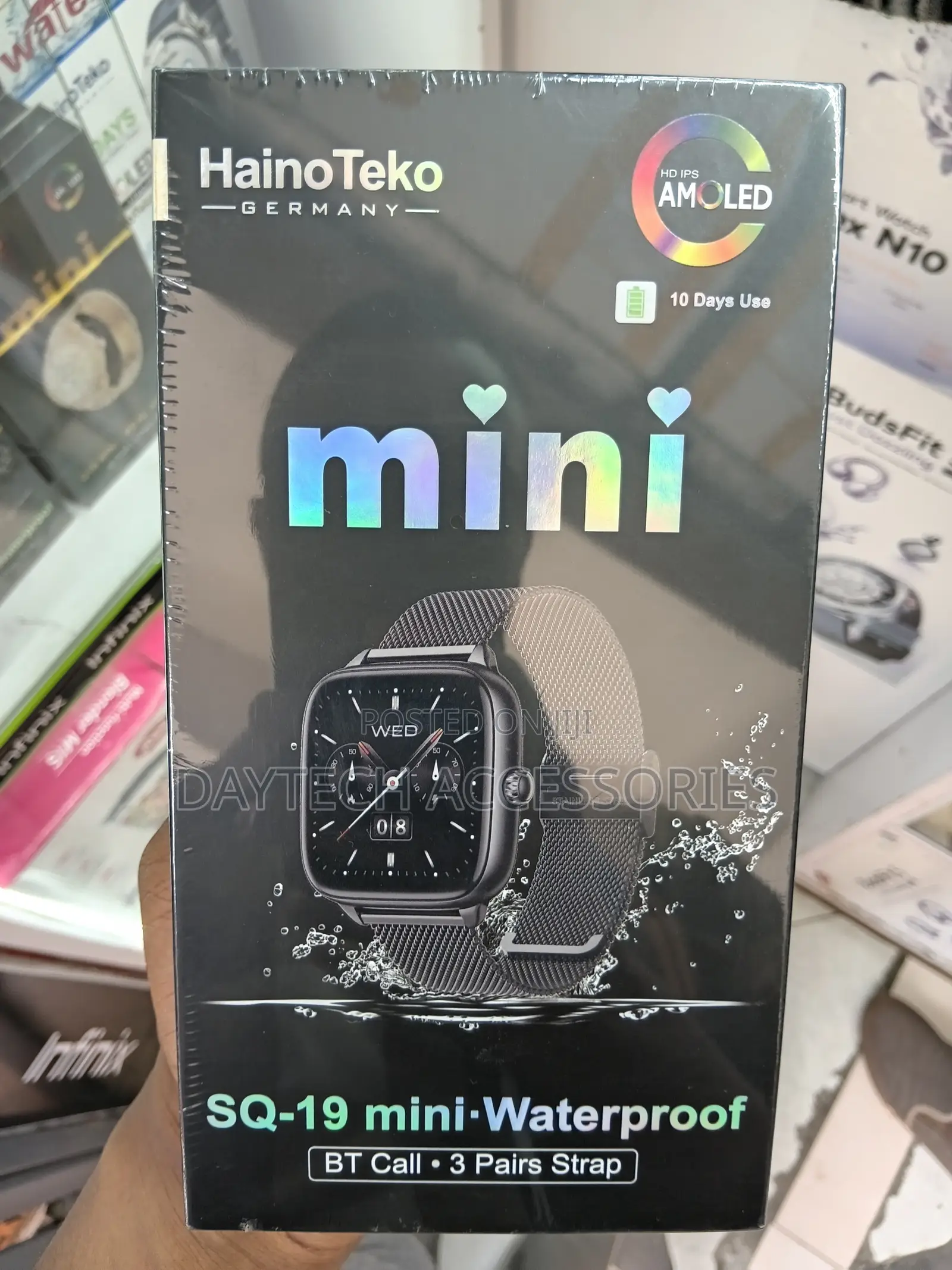 Haino Teko SQ-19 Mini Waterproof Smartwatch Which With Square Display