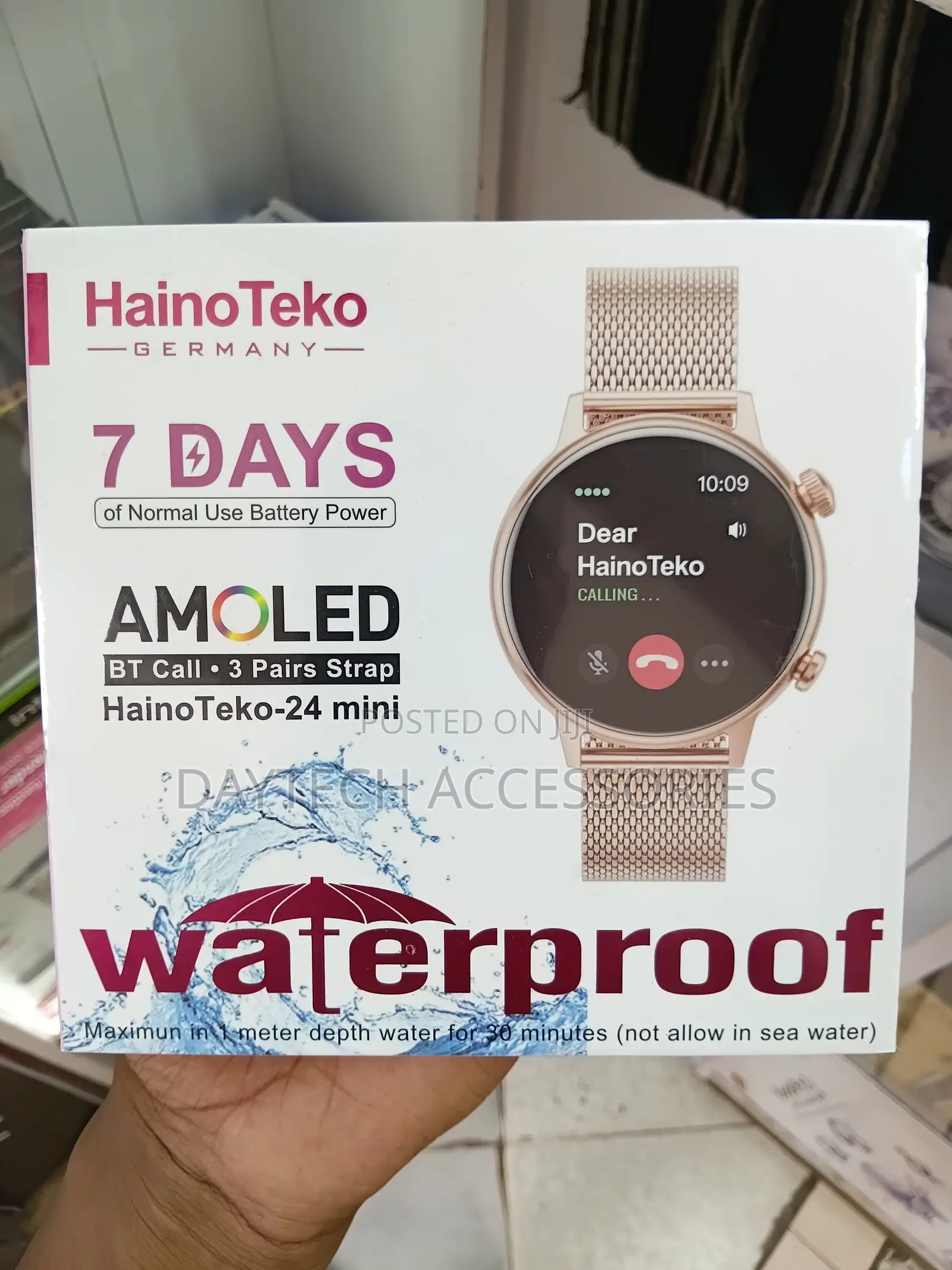 The HainoTeko-24 Mini Ladies Smartwatch.