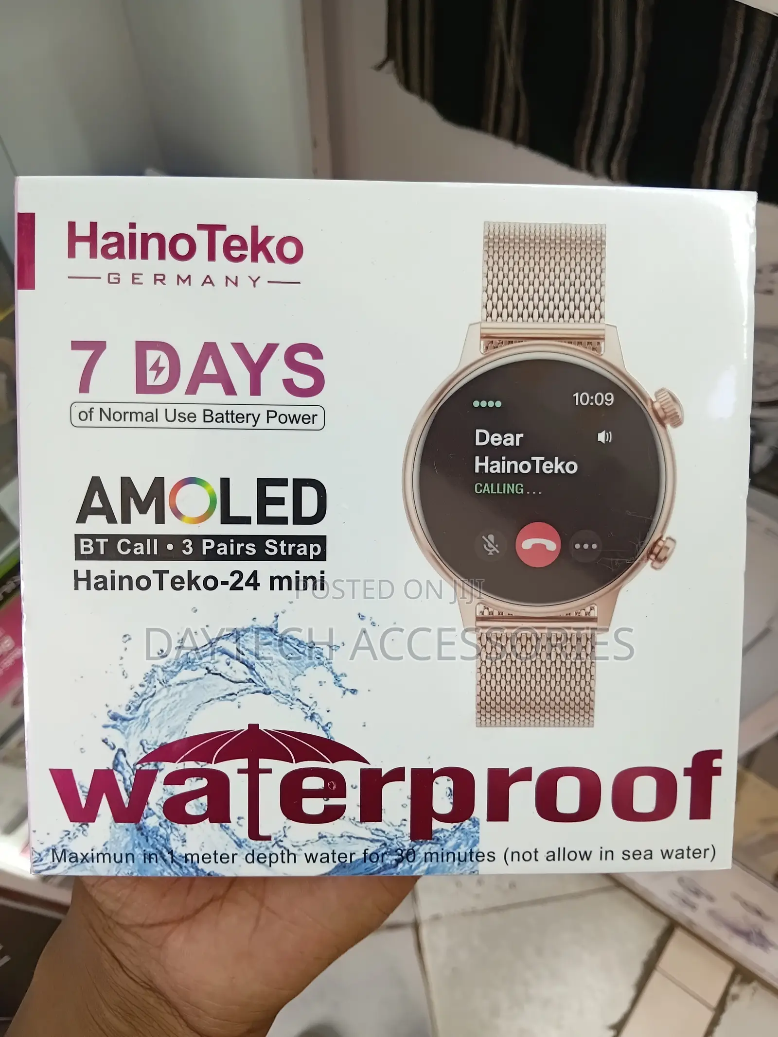 The HainoTeko-24 Mini Ladies Smartwatch.