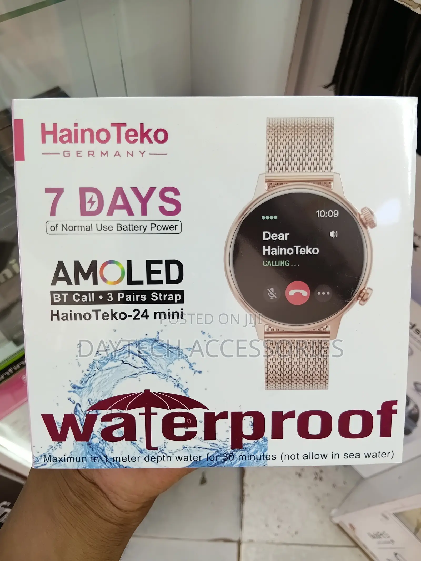 The HainoTeko-24 Mini Ladies Smartwatch.