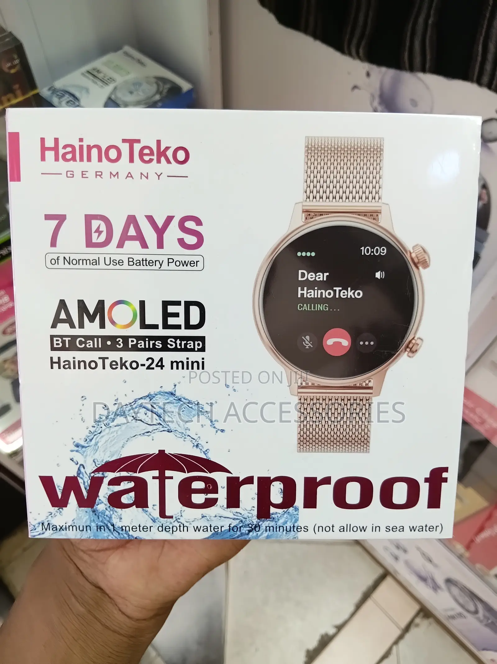 The HainoTeko-24 Mini Ladies Smartwatch.