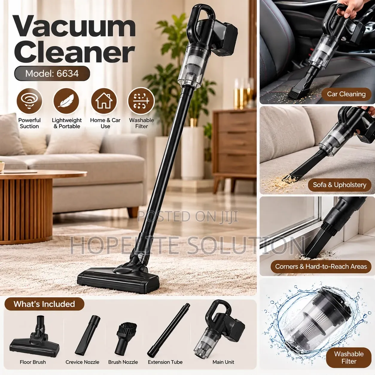 Vacuum Cleaner 6634 —