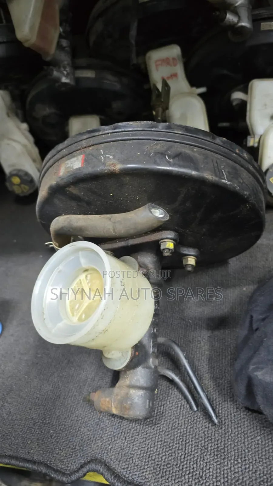 Ex Japan Brake Booster and Brake Master Cylinder Complete Probox,note
