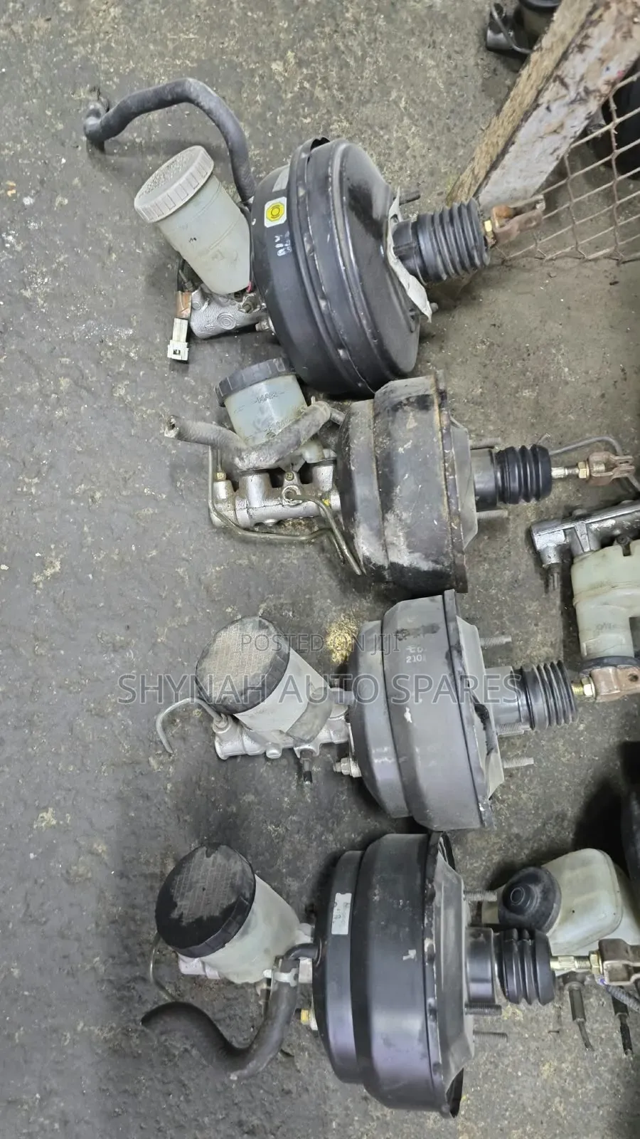 Mazda Old Model Brake Booster and Brake Mastercylinder Complete