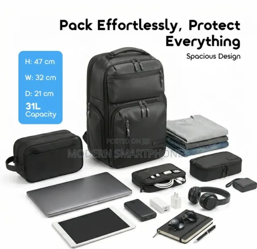 Oraimo SpaceFlow Spacious Waterproof Backpack