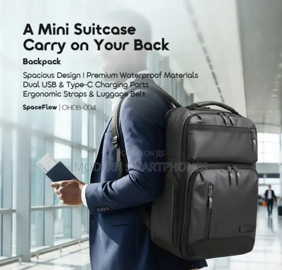 Oraimo SpaceFlow Spacious Waterproof Backpack
