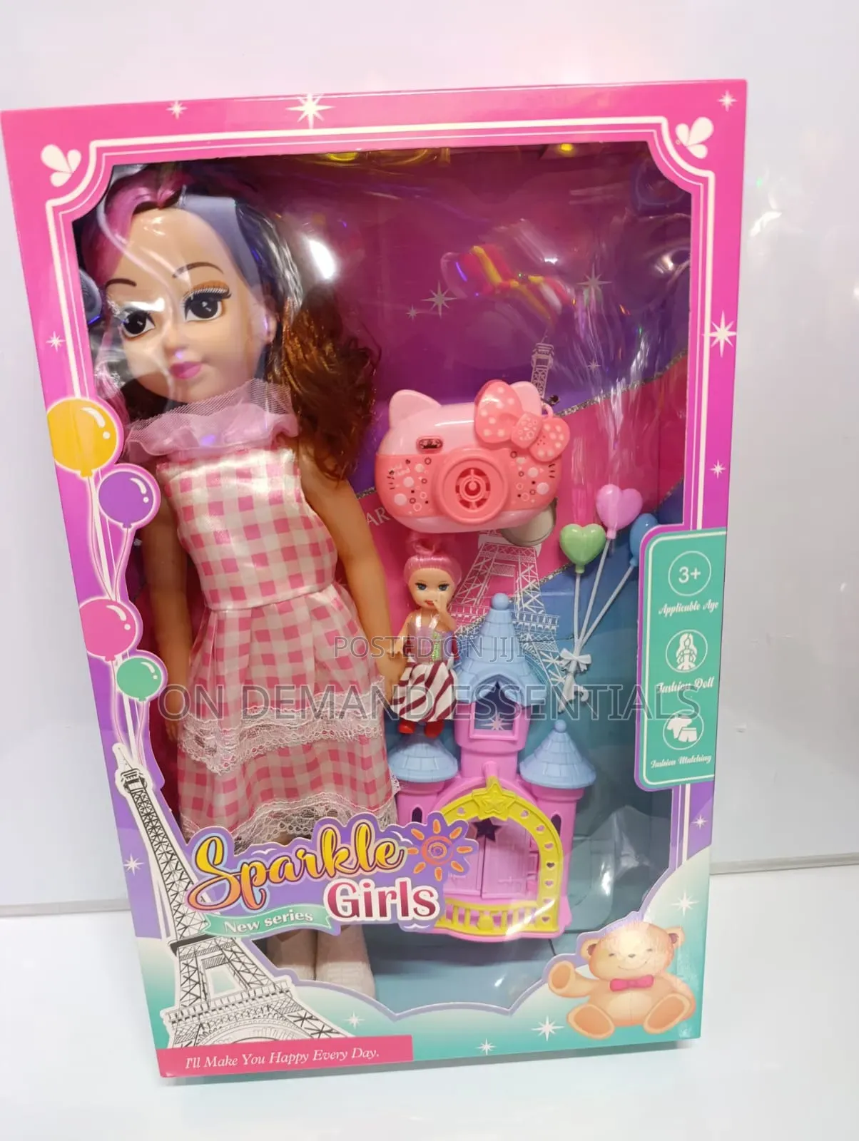 New Fashion Doll. comes With Camera and Doll House. height 43cm