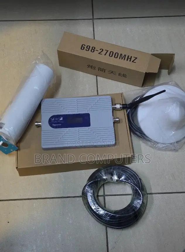 5g Phone Network Booster With 2 Indoor Antenna