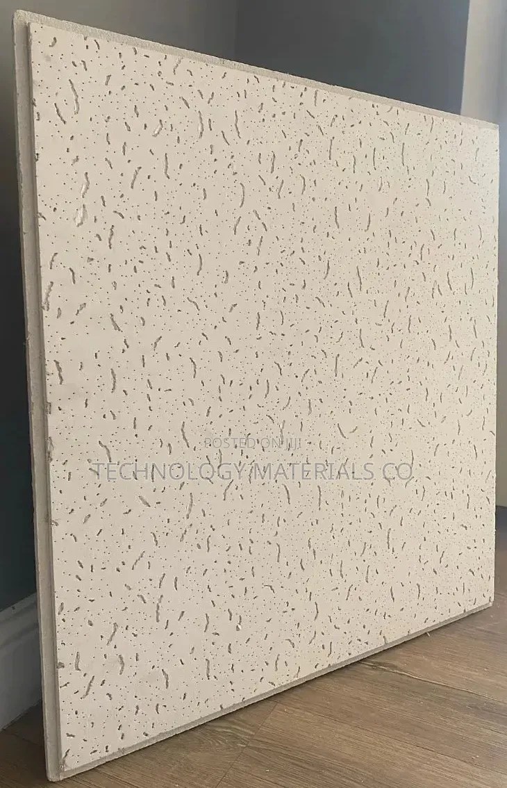 Mineral Fiber Acoustic Ceiling Tile 14mm (Grooved Edge) + Accessories