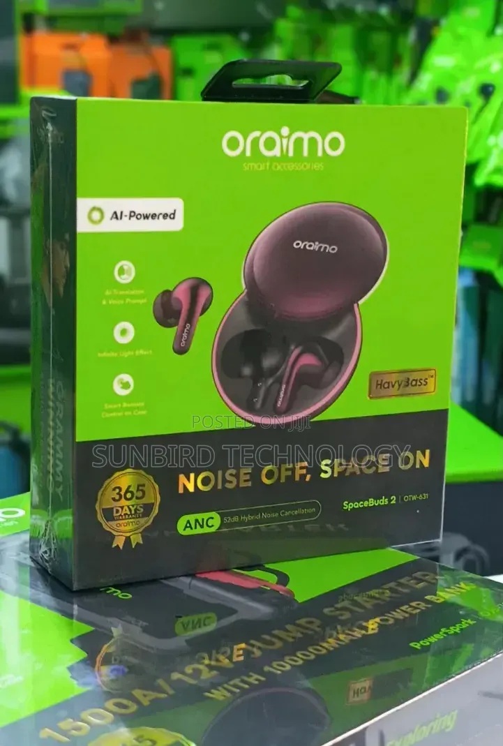Oraimo 52db Hybrid Noise Cancellation Otw-631 Spacebuds 2.