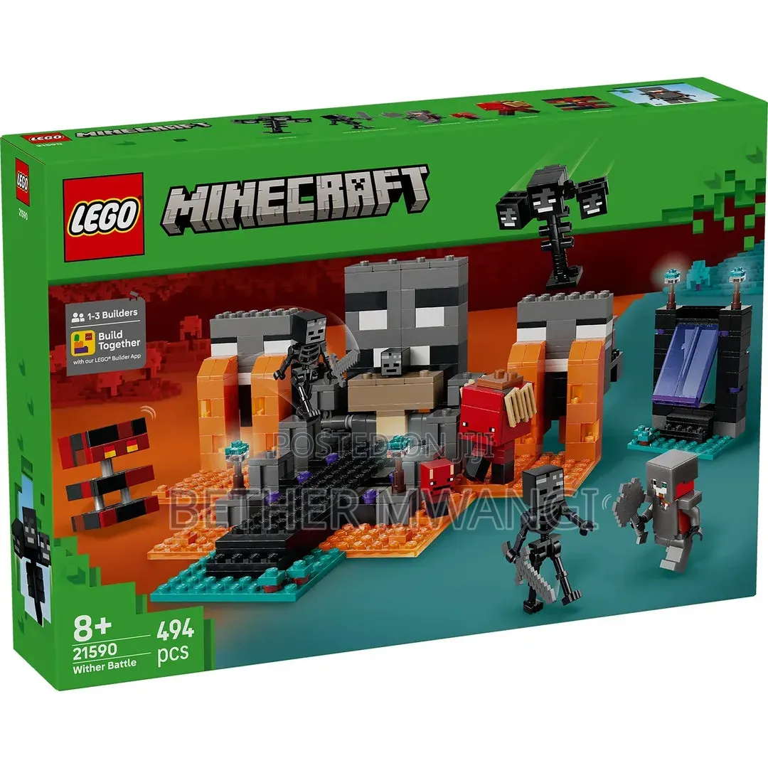 LEGO Minecraft Wither Battle Building Set in Kenya