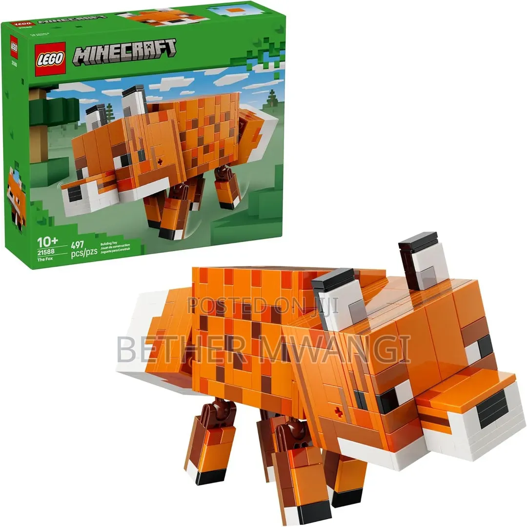 LEGO Minecraft the Fox Gaming Decoration Building Set in Kenya