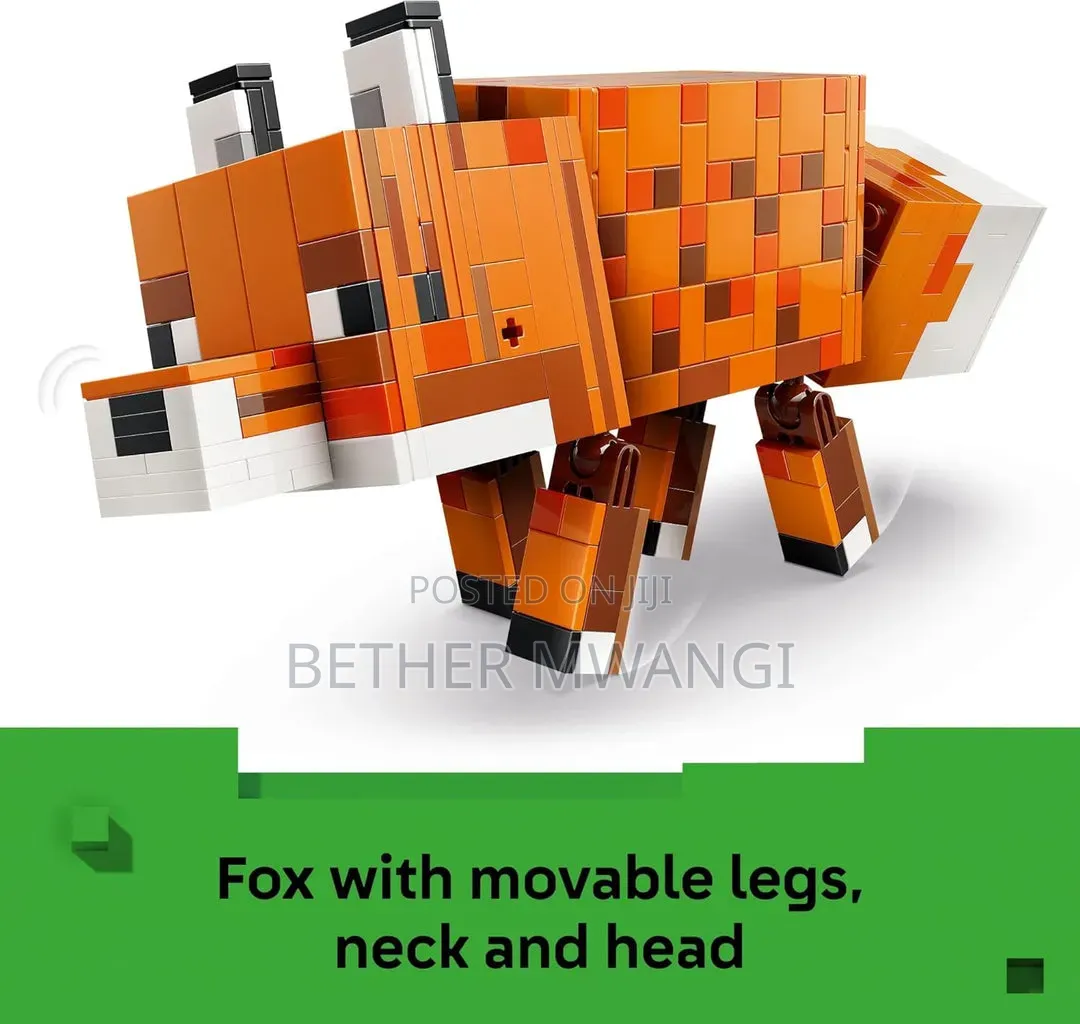 LEGO Minecraft the Fox Gaming Decoration Building Set in Kenya