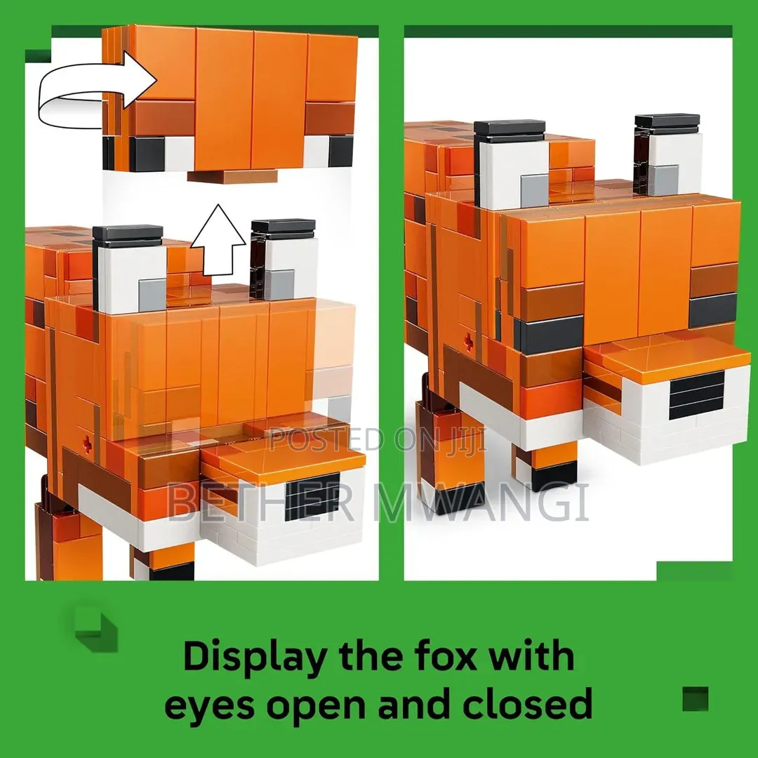 LEGO Minecraft the Fox Gaming Decoration Building Set in Kenya