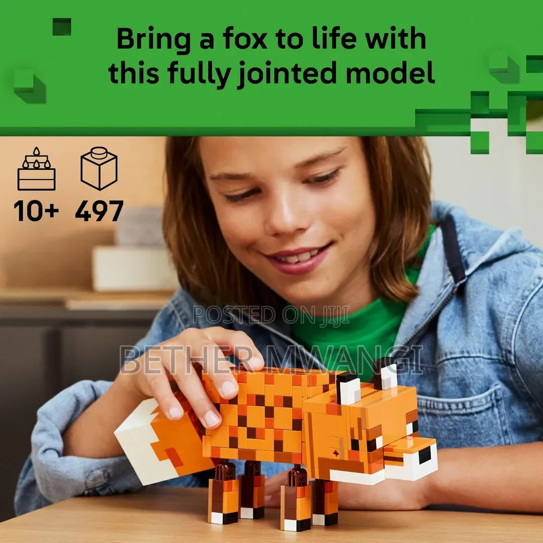LEGO Minecraft the Fox Gaming Decoration Building Set in Kenya