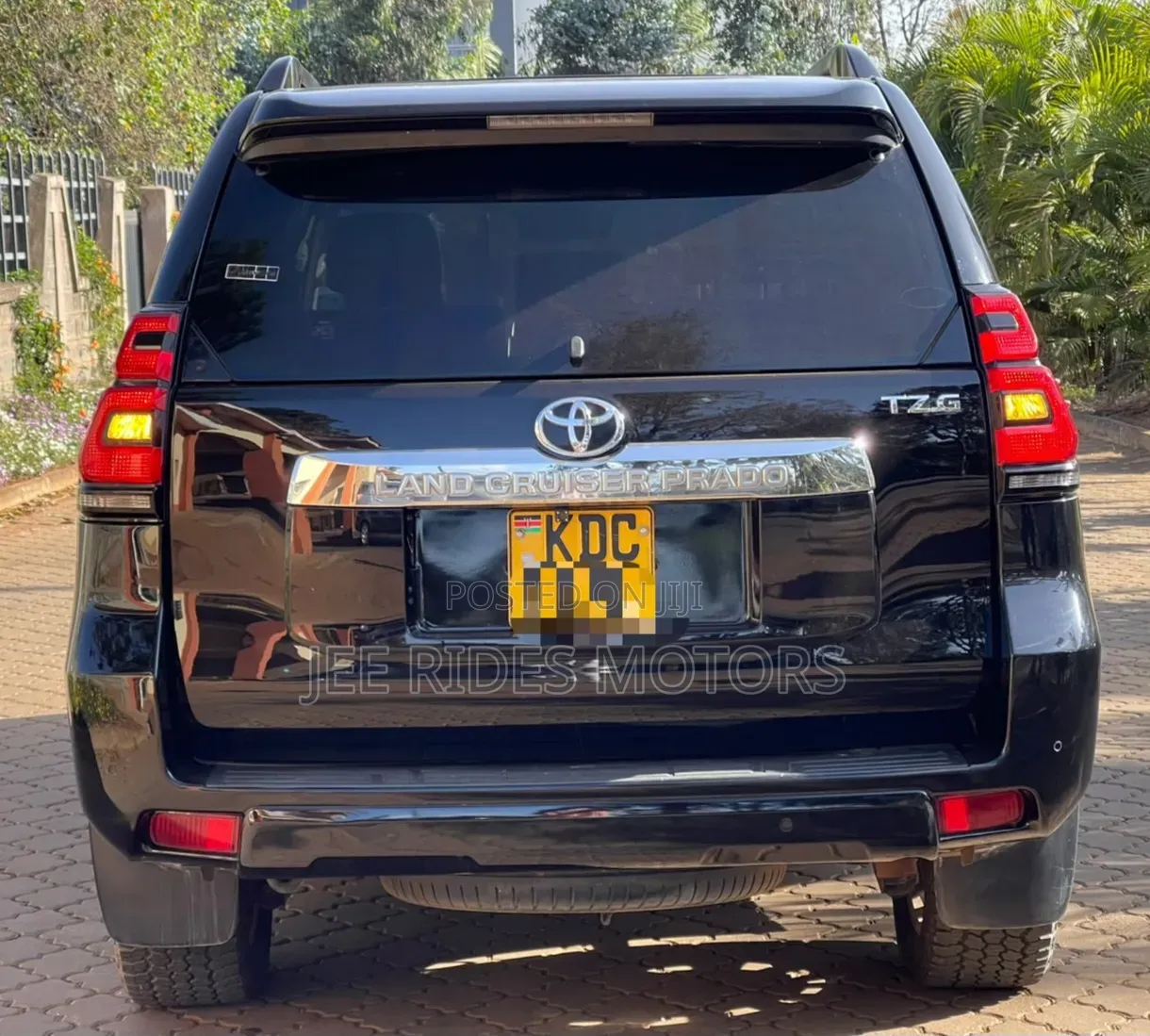 Toyota Land Cruiser Prado 2017 Burgundy