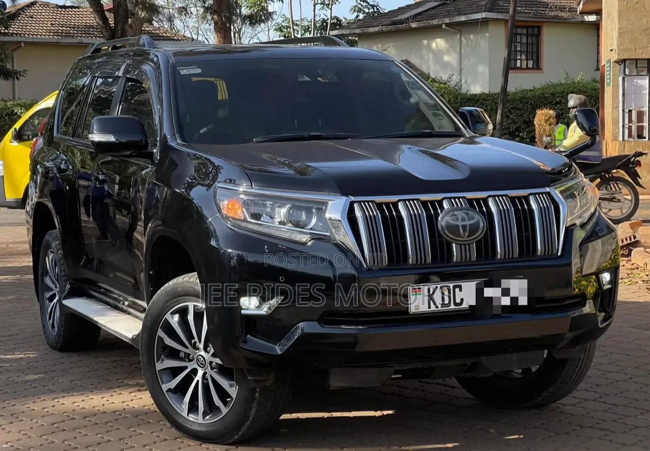 Toyota Land Cruiser Prado 2017 Burgundy