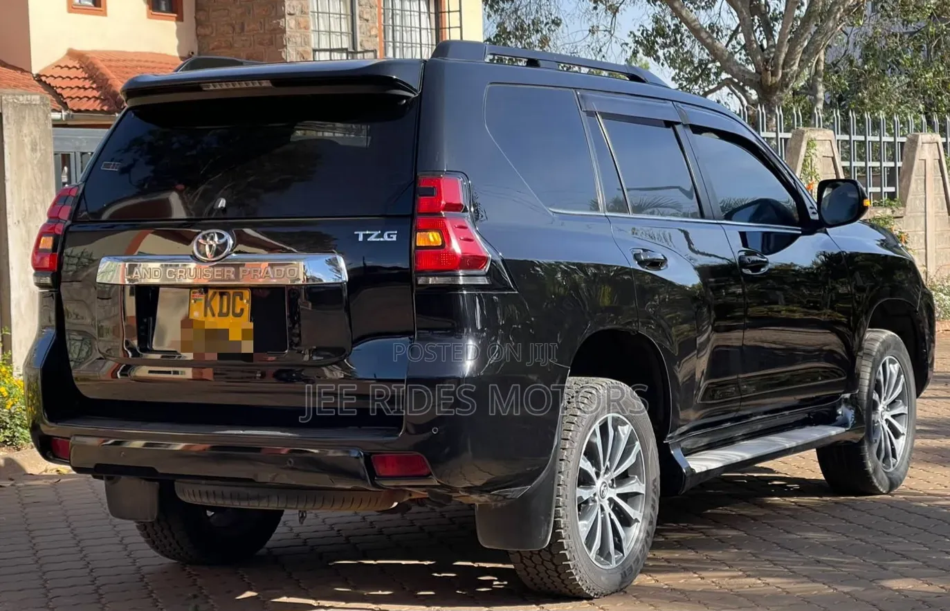 Toyota Land Cruiser Prado 2017 Burgundy