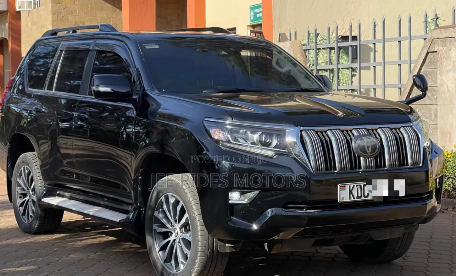 Toyota Land Cruiser Prado 2017 Burgundy
