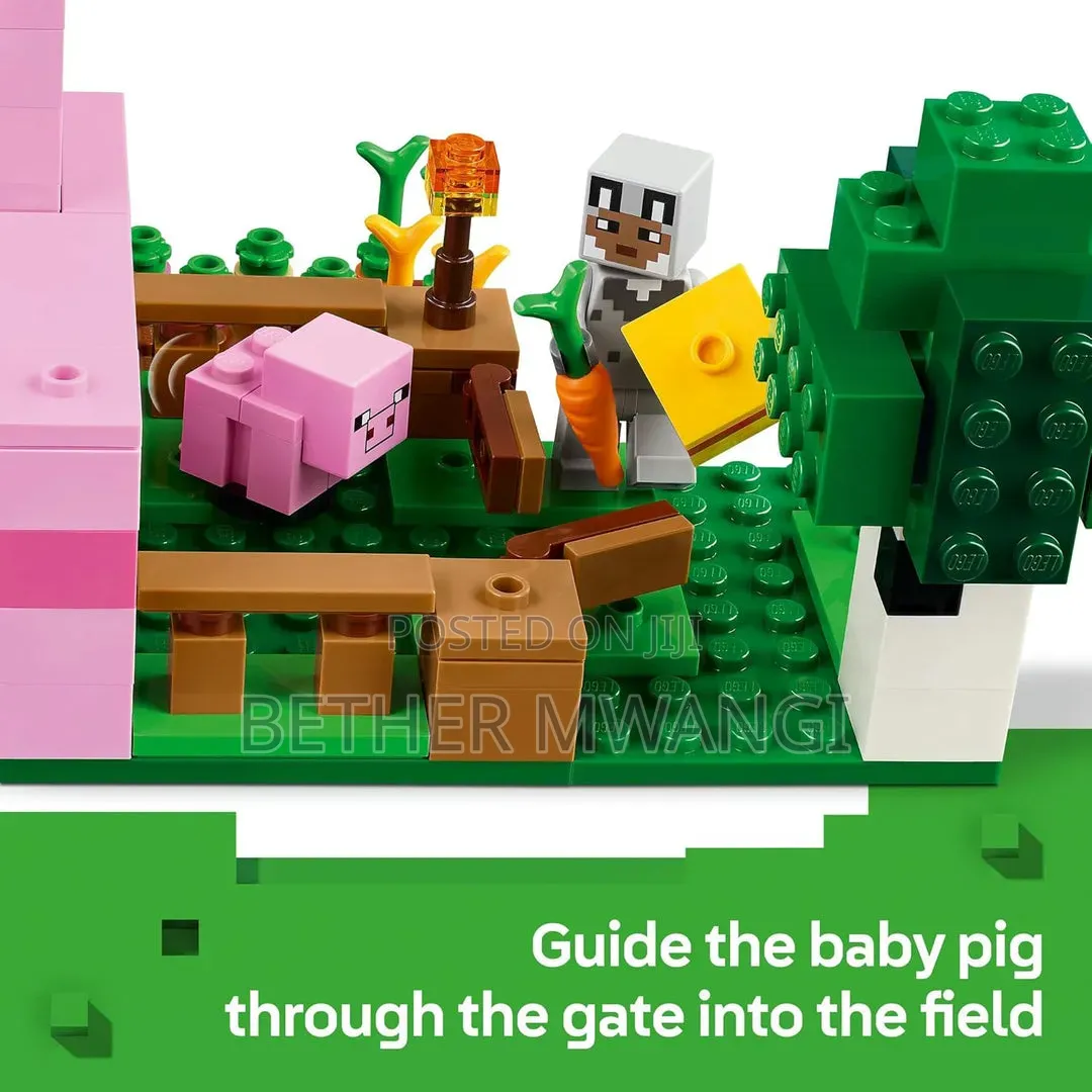 LEGO Minecraft the Baby Pig House Gamer Building Toy in Kenya
