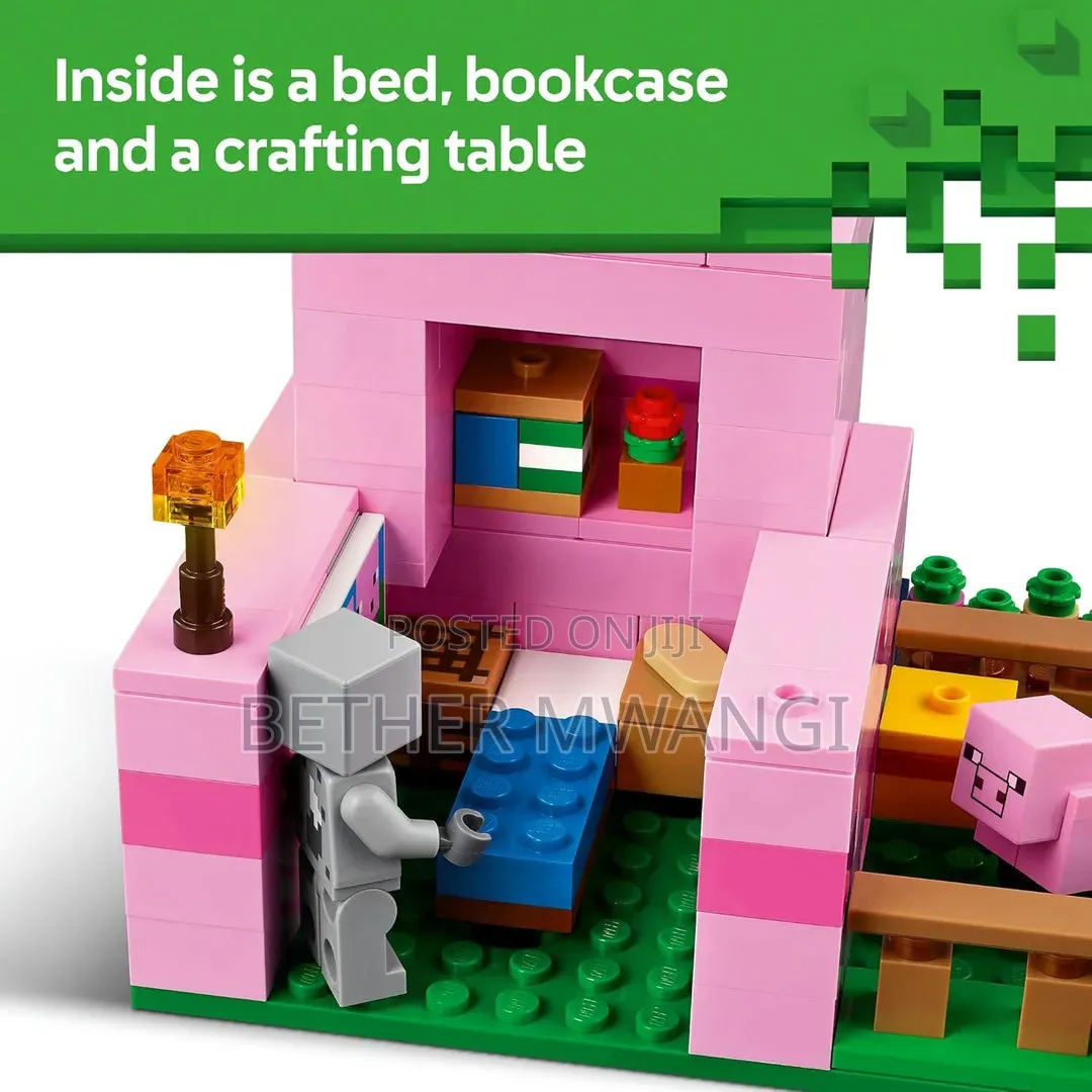 LEGO Minecraft the Baby Pig House Gamer Building Toy in Kenya