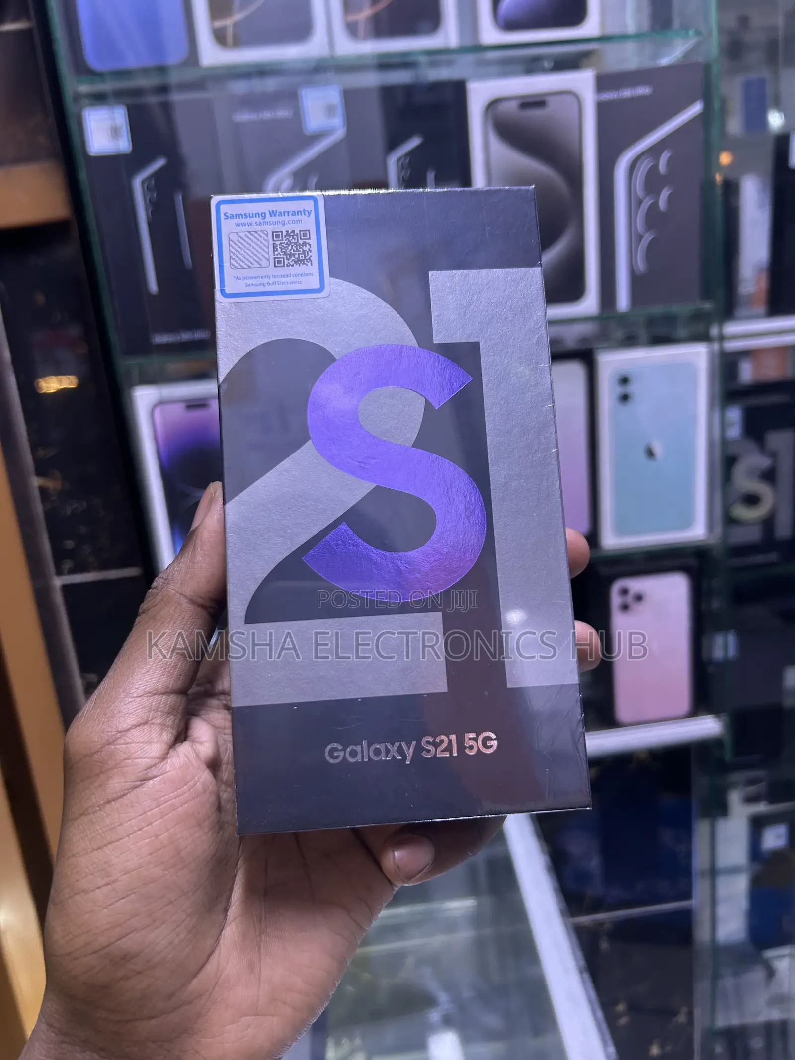 New Samsung Galaxy S21 5G 256 GB Purple