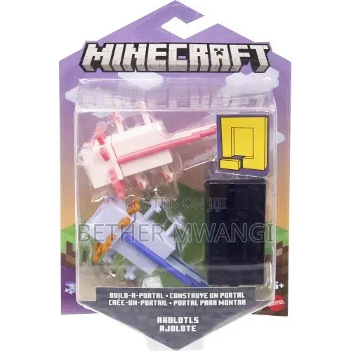 Minecraft Core Figure - Axolotls in Kenya