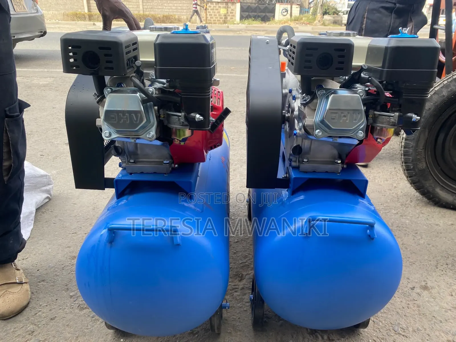100ltrs Fleevel Air Compressor/ Engine