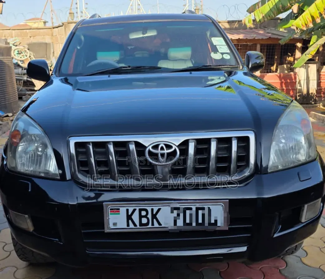Toyota Land Cruiser Prado 2004 Matt Black