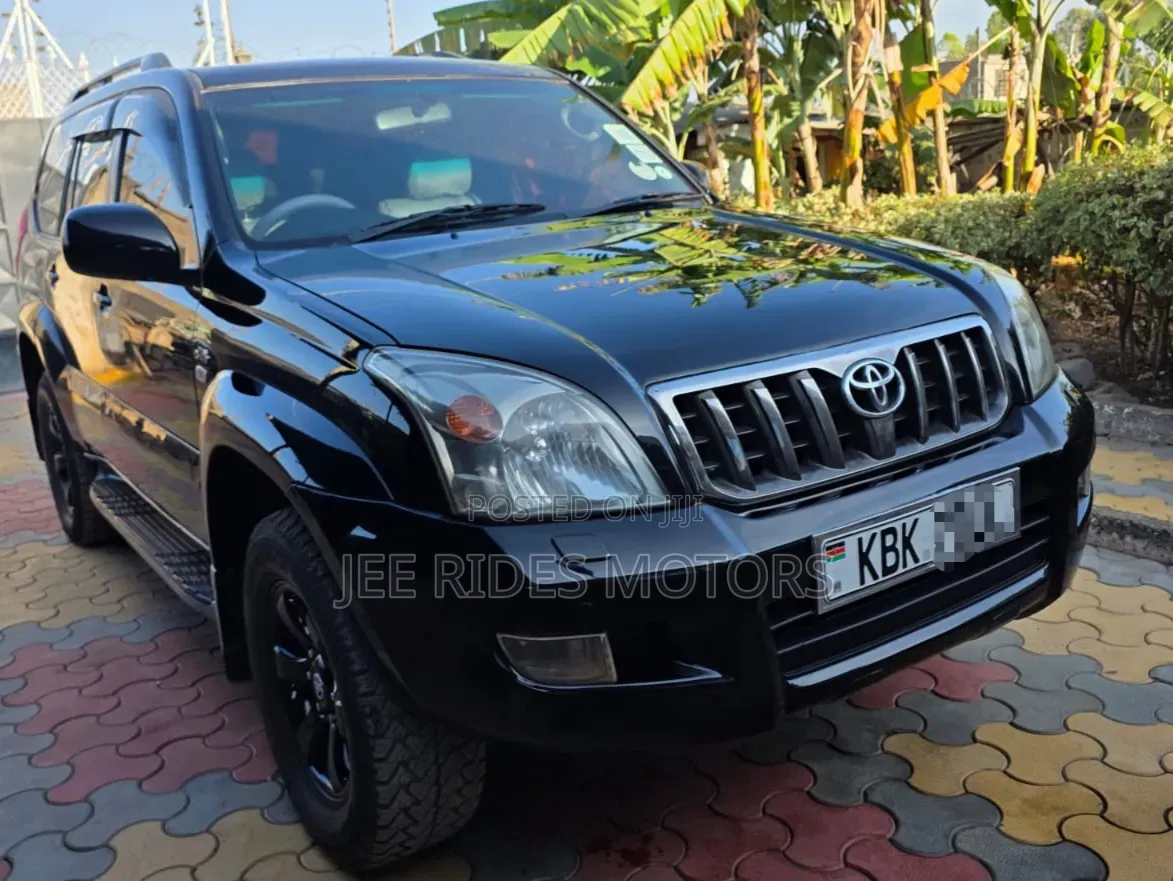 Toyota Land Cruiser Prado 2004 Matt Black