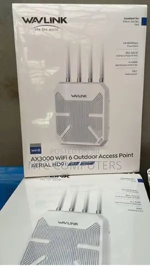 Wavlink Ax3000 Wifi 6 Outdoor Access Point