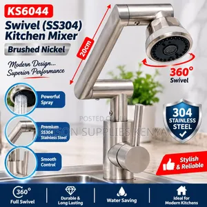 Hot and Cold Universal Rotating Faucet, Large-Angle 2 Modes