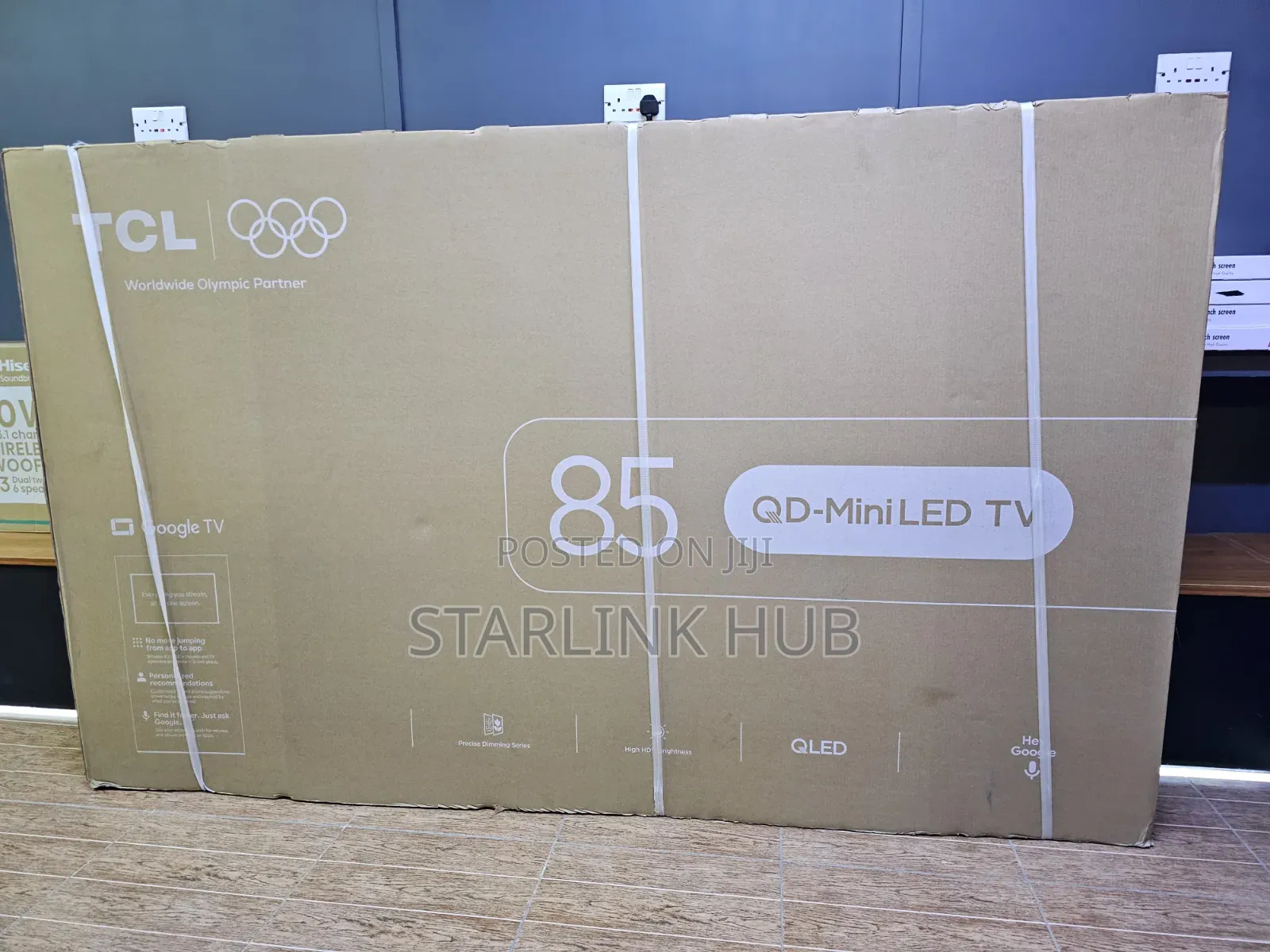 TCL 85C6K 85 Inch Premium QD-MiniLED TV