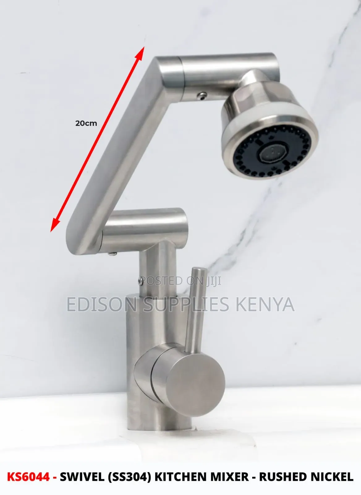 Hot and Cold Universal Rotating Faucet, Large-Angle 2 Modes