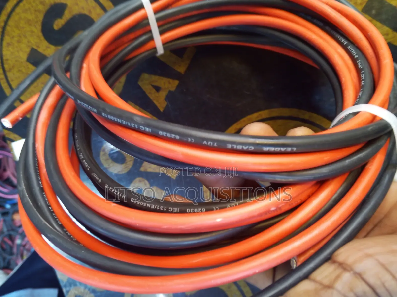 6mm Solar PV Cable Red and Black