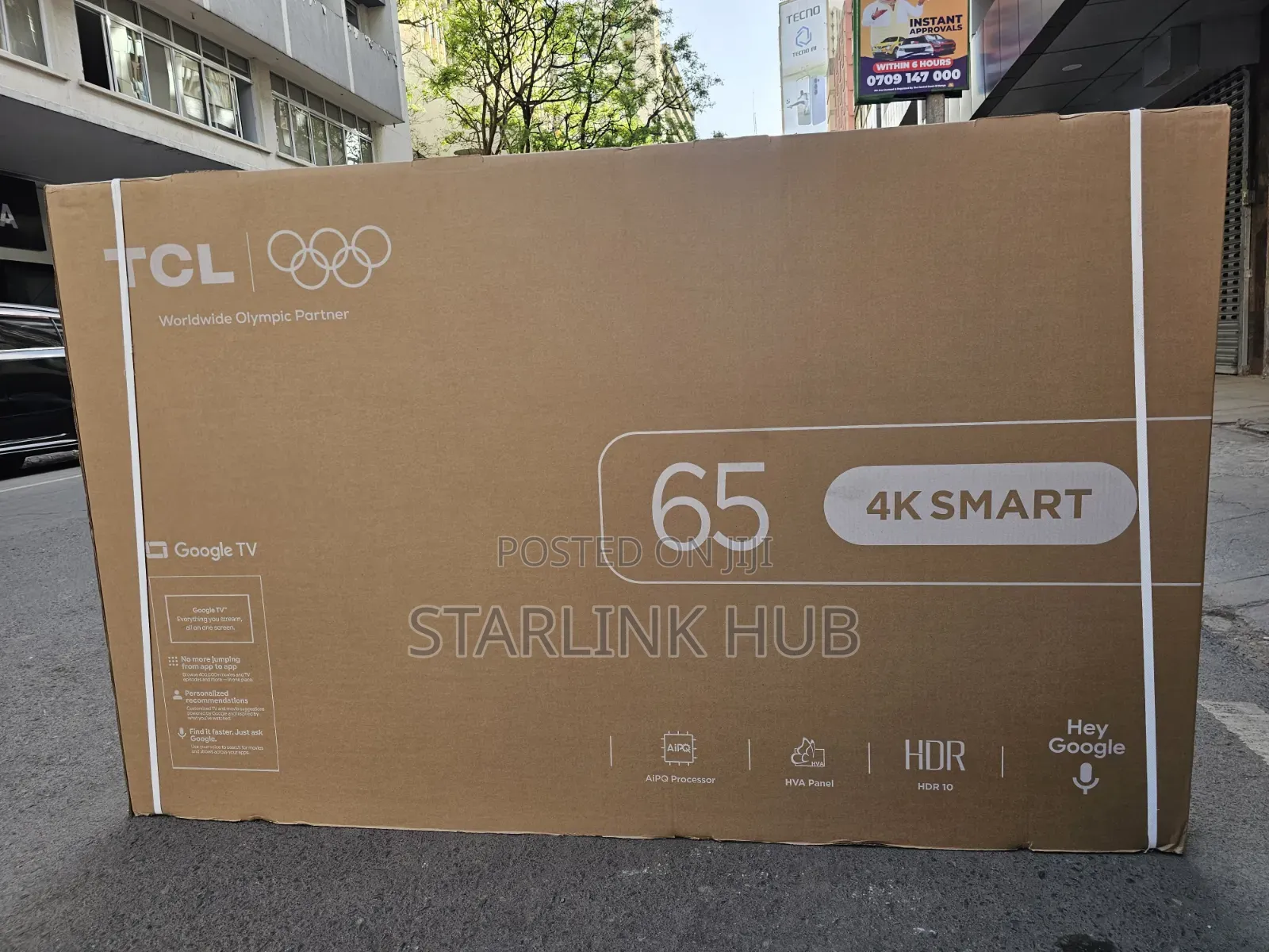 TCL V6d 65 Inch Direct Led HDR Smart TV (2026)